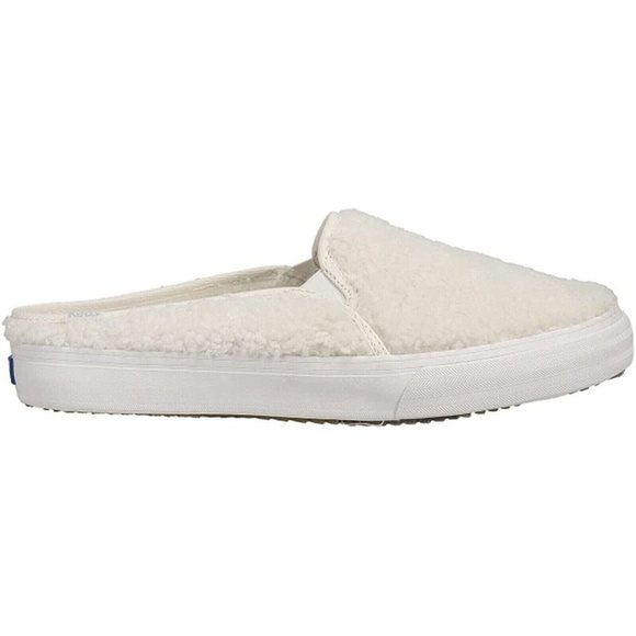 Keds Double Decker Mule White Slip On Sneaker US 9.5/UK 7/EU 40.5 New - Picture 1 of 8